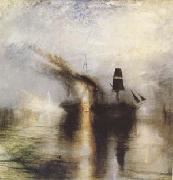 J.M.W. Turner Peace-Burial at Sea (mk09) Spain oil painting reproduction
